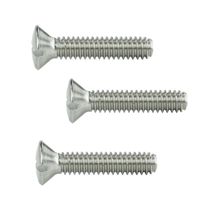 1042139 | SK025M-010-O-SL-S4 (PK-85) --- Countersunk Screws - M2.5 - 2.5x0.45mm - 10 mm - 304 Stainless Oval Top Screw