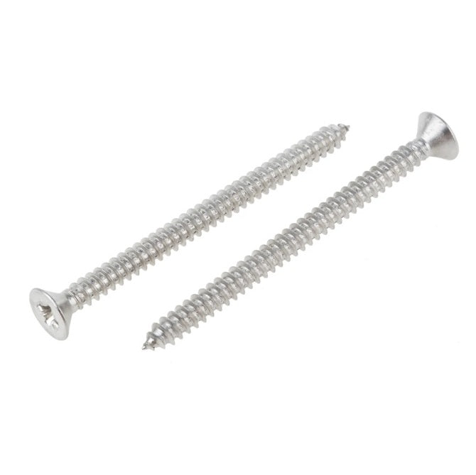 1064261 | SKT0540-064-PH-S4 (PK-50) --- Self Tapping Screws - 5.4x63.5 mm - 12 Countersunk - Stainless Steel 304 Similar to A2, 18-8 HRB80 Screw