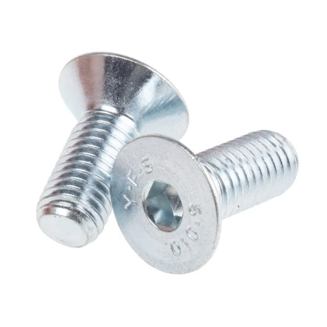 1111312 | SK159C-045-SK-CZ (PK-50) --- Countersunk Screws - 5/8-11 UNC - 15.88mm - 44.5 mm - Zinc Plated Steel Socket Screw