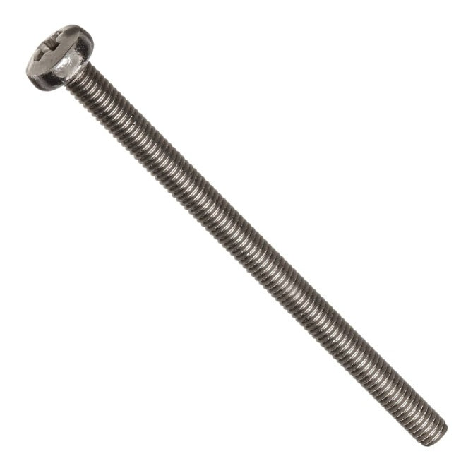1082817 | SC080M-050-P-PH-S6 (PK-100) --- Pan Head Screws - M8 - 8x1.25mm - 50 mm - 316 Stainless Phillips Screw