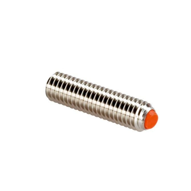 1066024 | SS060M-0100-S4-UT --- Urethane Tipped Socket Set Screws - M6 - 6x1mm - 10 mm - 304 Stainless Steel with 304 Stainless Steel tip Screw