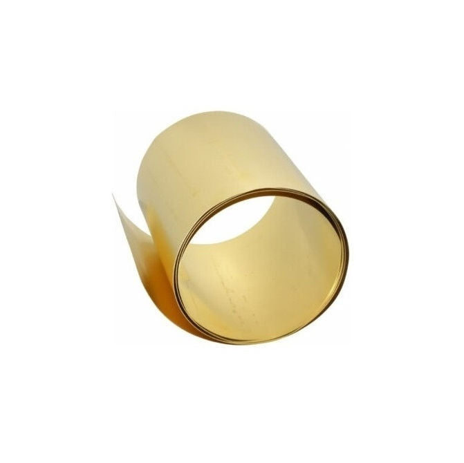 1001626 | SHM-0305-0152-2540-BRH (Each) --- Brass Shim and Foil - 0.305x152.4x2540 mm - Brass Commercial