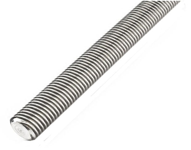 1102525 | PTGSG-12X3-01-R-1000-ES (Per Length) --- 12x3 mm - Right Hand - Stainless Steel 304 Similar to A2, 18-8 HRB80 Leadscrew
