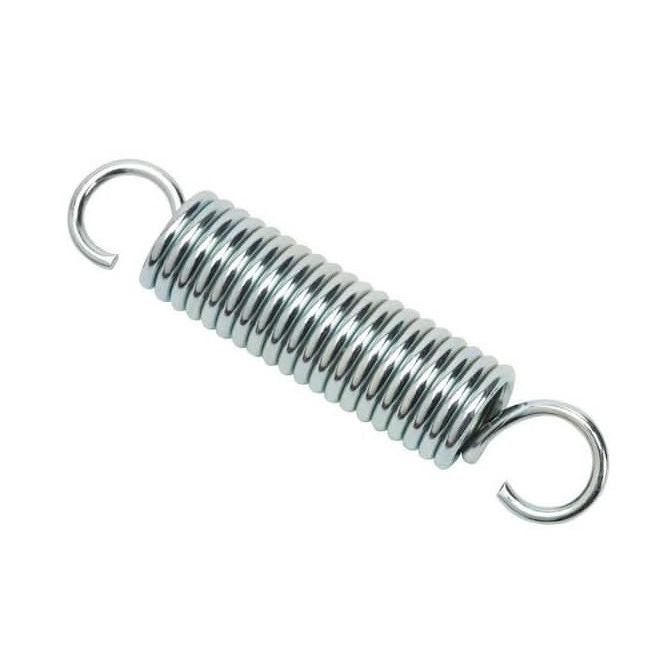 1128860 | ES-2223-1524-23-M (Each) --- Extension Springs - 22.23x152.4x2.31 mm Stainless Steel - Hard Drawn - Zinc Spring