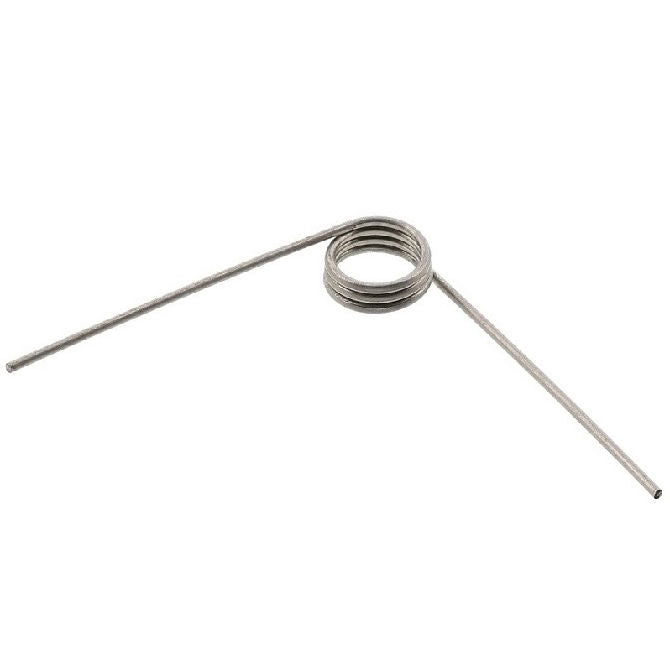 1039858 | TS-020L-200-040-090-S4 (PK-100) --- Torsion Springs - 2x20x0.4 mm Left Hand Wound - Stainless Steel 304 Similar to A2, 18-8 HRB80 Spring