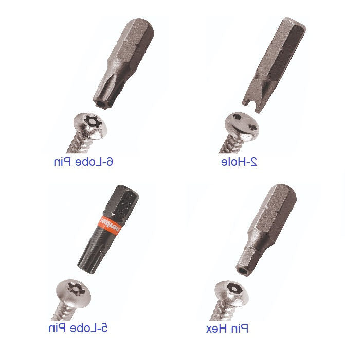 1052148 | TL-SEC-0400-SK-PB (Each) --- Security Bits Tools - M4 Hex Socket - Power Bit Socket - Steel Screw