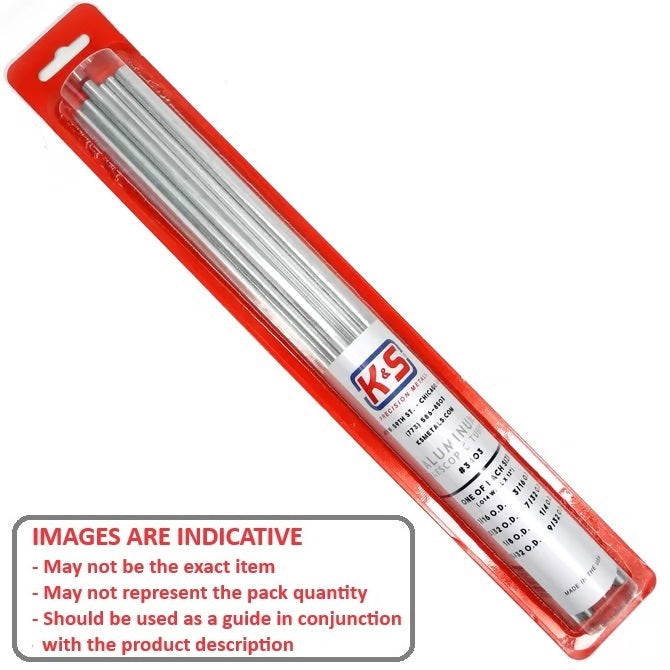 1152570 | AST-TUB-ALU-08 (Each) --- Small Parts Assortment Kits - Selection Tubing 8 - Telescoping Tubing 300mm Long - Aluminium