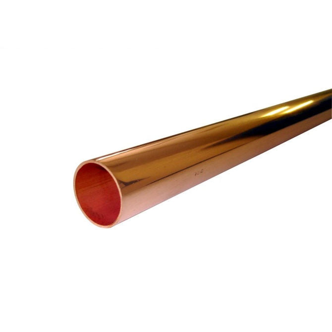 1043859 | 0T-0030-0023-0300-COP (Per Card) --- Round Tube - 3x2.25x300 mm - Copper