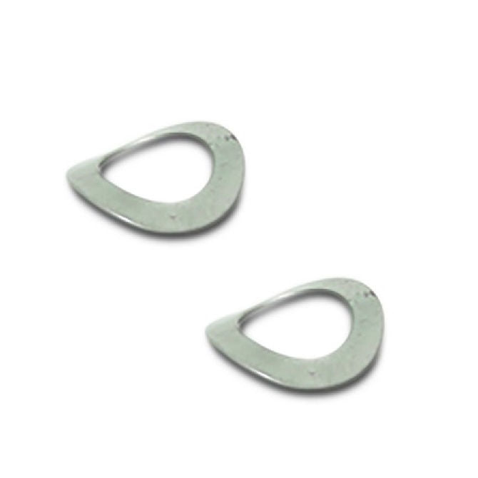 1061134 | W0050-T-010-009-WC-CZ (PK-40) --- Spring Washers - 5x10x0.9 mm Curved - Carbon Spring Steel Zinc Plated Washer