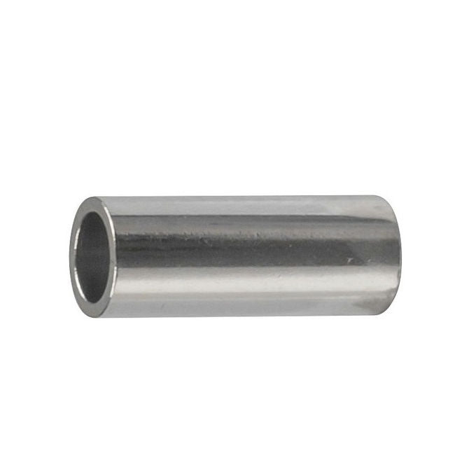1044642 | W0030-F-006-350-BN (Each) --- Through Bore Round Spacers - 3x6x35 mm - Brass - Nickel Plated Spacer