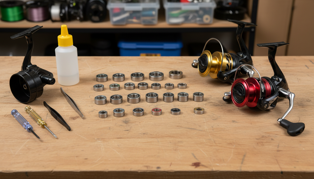 Fishing Reel Repair Bearings Applications List