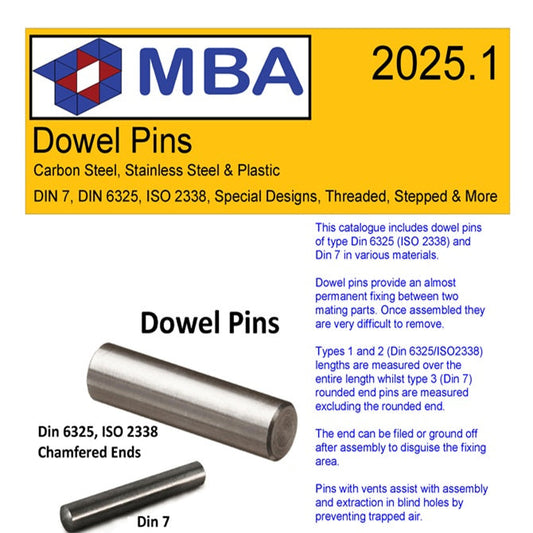 Dowel Pins PDF Catalogue