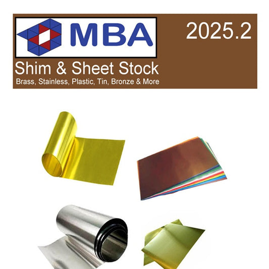 Free Shim, Foil & Sheet Catalogue