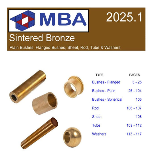 Free Sintered Bronze Bushes Catalogue