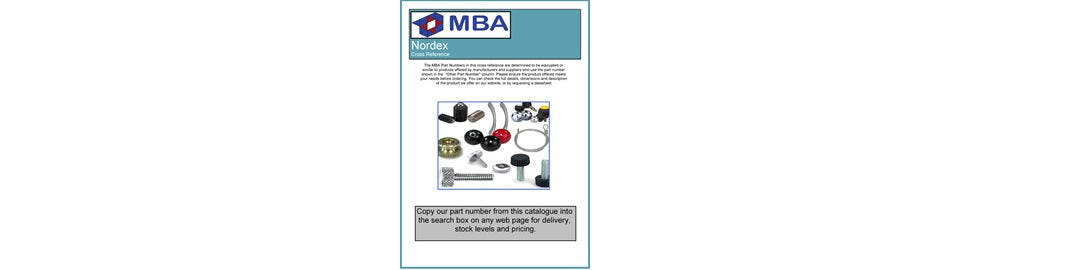 Free Cross Reference for Nordex Engineering Parts