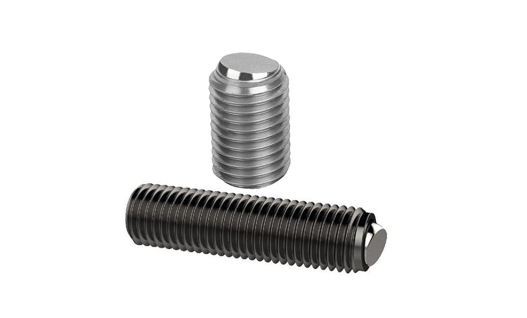 Socket Set Screws - Flat Tip Aligning