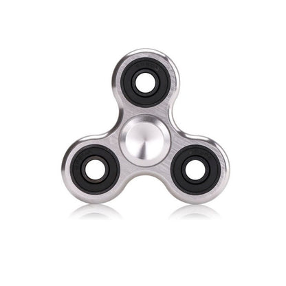 1234395 | FIDGET-SPINNER-AL-SI (PK-40) --- Promotional Items - Fidget Spinner - Silver Aluminium Body - Free running - Aluminium Body Fun Gadget