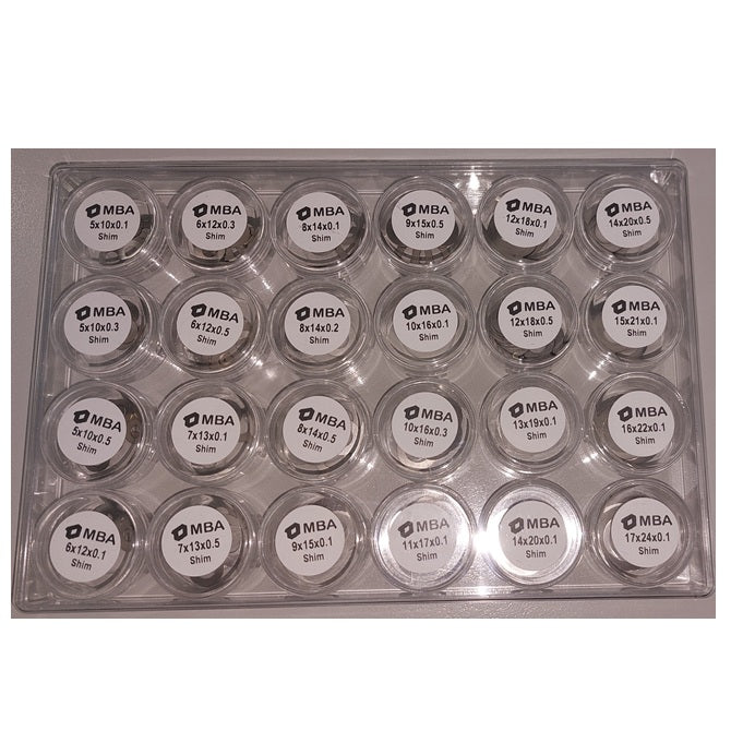 All Assortment Kits - Selection Washers 240 -10 of each size- - Shim Washers Metric 304 Stainless