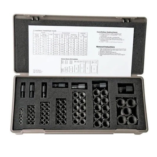 1037571 | AST-KLI-METRIC ---  Assortments Thread Repair - Steel Metric M5x0.8 (Qty 8)