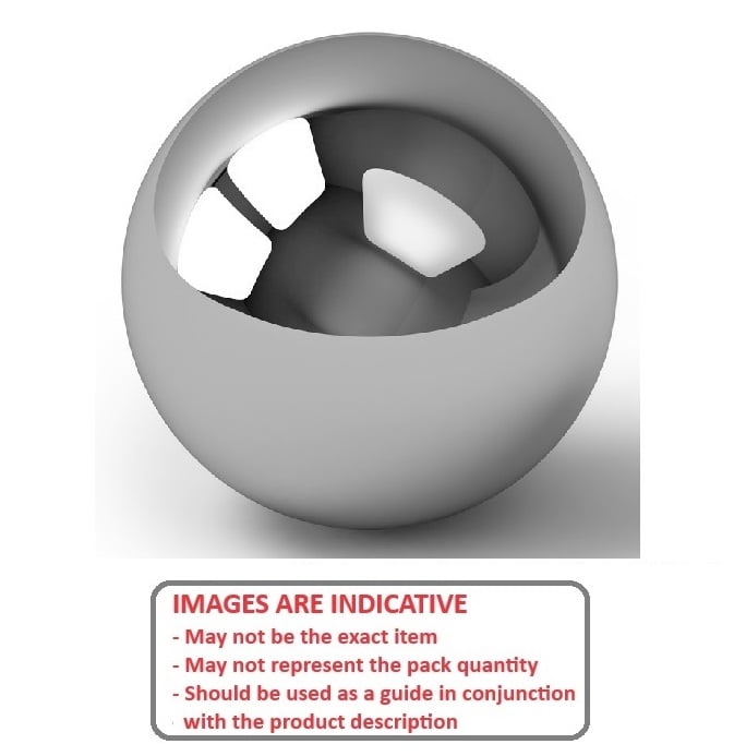 Bille en Acier 8,731 mm - Acier Chromé Métallisé SAE52100 - Précision Grade 28 - Poli - MBA (Paquet de 50)