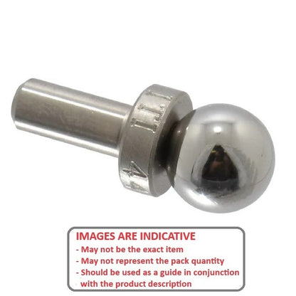 1100816 | BIN-01270-HS-B (Each) --- Inspection Balls - 12.7x6.342x22.352 mm - Carbon Steel Ball