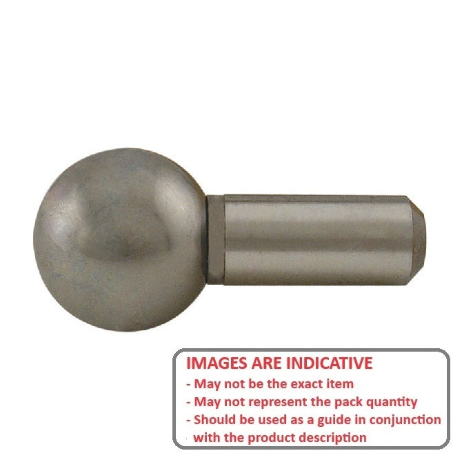 Boule de fixation 9,525 x 4,755 x 19,05 mm Inox - MBA (Pack de 1)