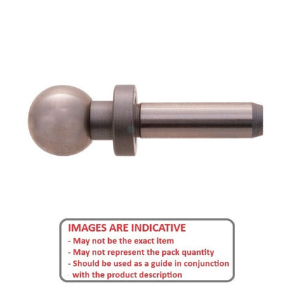 1100882 | BLTO-01270-CS-1S-A (Each) --- Tooling Balls - 12.7x6.35x23.876 mm One Piece - Carbon Steel Ball