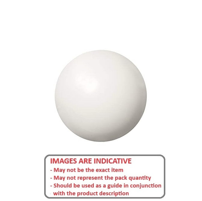 1107428 | BL-01429-AC (PK-2) --- Plastic Balls - 14.29 mm Acetal - Grade 2 Ball