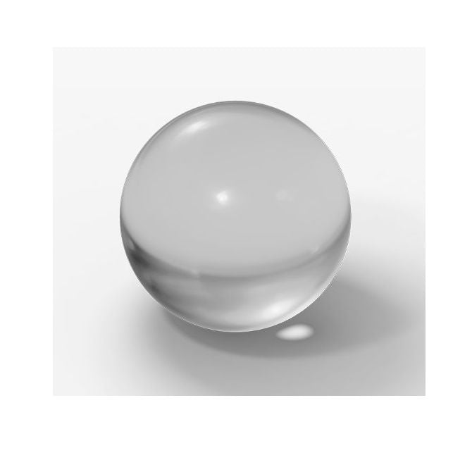 1001937 | BL-00050-FS-G25 (PK-5) --- Glass Balls - 0.5 mm Fused Silica - AFBMA Grade 25 Ball