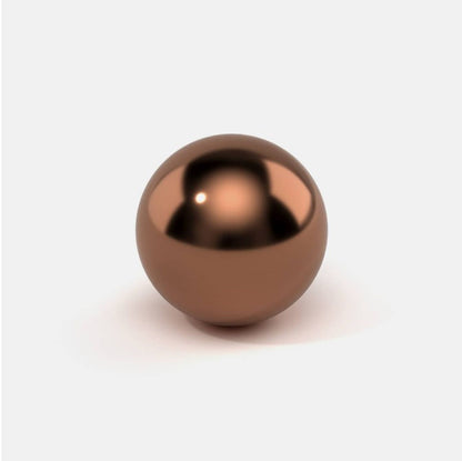 1075865 | BL-00794-COP-G500 (PK-10) --- Metallic Balls - 7.938 mm Copper - AFBMA Grade 500 Ball