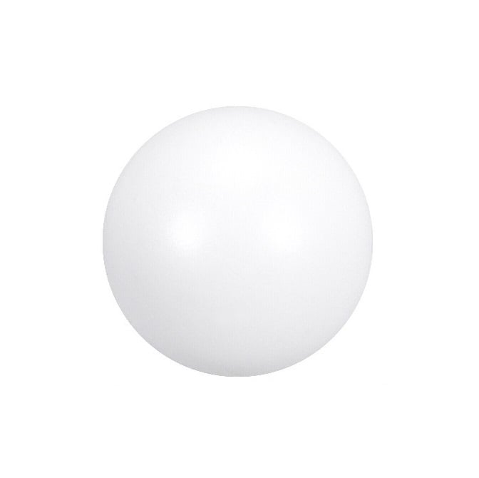 Bille en plastique 25,4 mm - PTFE - Précision Grade 1 - Blanc - MBA (Pack de 1)