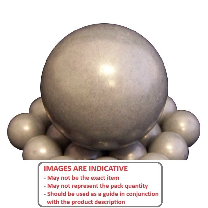 1100471 | BL-01270-PVC (PK-5) --- Plastic Balls - 12.7 mm PVC - Grade 2 Ball