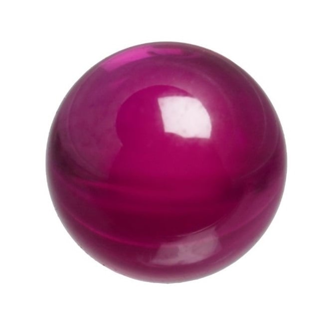 Bille Céramique 0,198 mm - Rubis Synthétique - Précision Grade 25 - Rouge - MBA (Pack de 10)