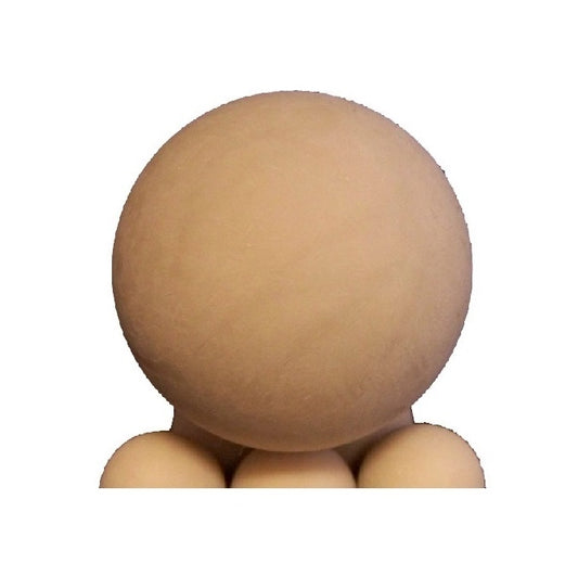 Balle en caoutchouc 15,88 mm - Caoutchouc Santoprene 87A - Précision Grade 3 - Beige - MBA (Pack de 1)