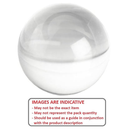 1002406 | BL-00067-SP-G25 (PK-5) --- Ceramic Balls - 0.673 mm Synthetic Sapphire - AFBMA Grade 25 Ball