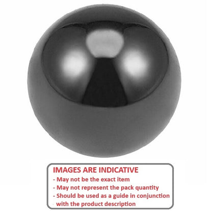 1042433 | BL-00300-SN-G10 (PK-10) --- Ceramic Balls - 3 mm Si3N4 - AFBMA Grade 10 Silicon Nitride Ball