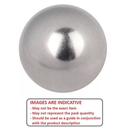 1042665 | BL-00300-T23-G100 (PK-10) --- Metallic Balls - 3 mm Ti-Gr23/Ti-6AL4V-ELI - ISO 3290 Grade 100 Titanium Alloy Ball