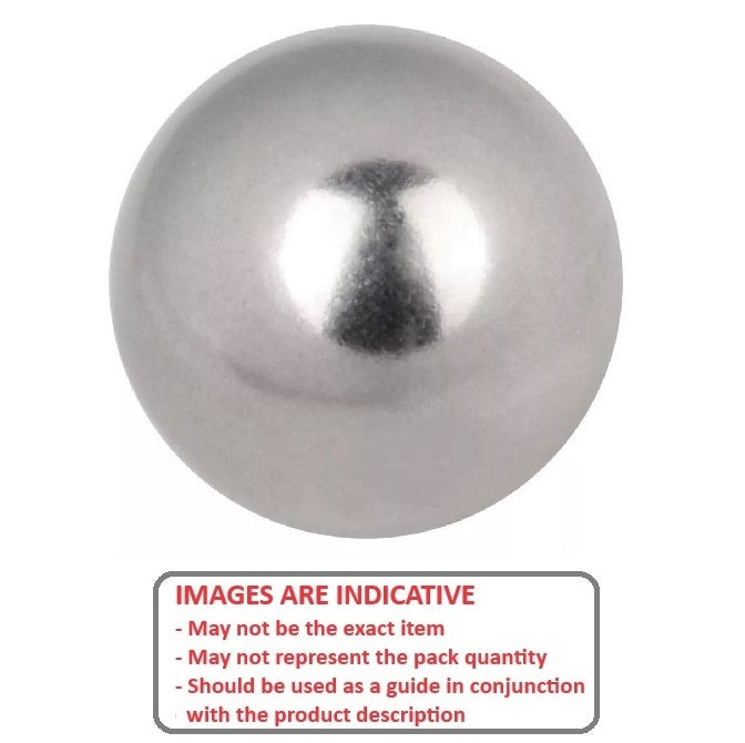 1064102 | BL-00600-T23-G100 (PK-10) --- Metallic Balls - 6 mm Ti-Gr23/Ti-6AL4V-ELI - ISO 3290 Grade 100 Titanium Alloy Ball