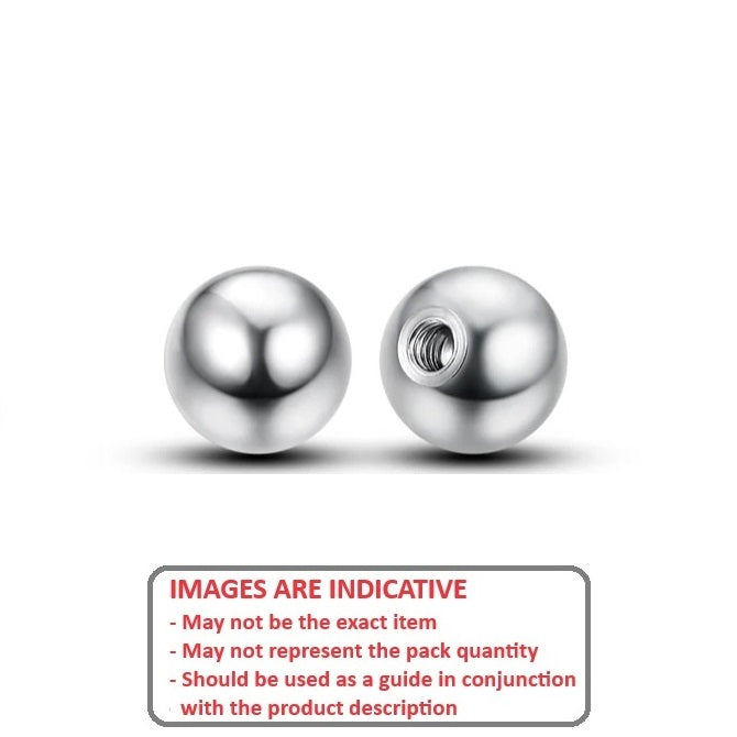 1064100 | BLT-00600-T23-12 (PK-500) --- Metallic Balls - 6 mm Ti-Gr23/Ti-6AL4V-ELI - ISO 3290 Grade 100 Titanium Alloy Ball