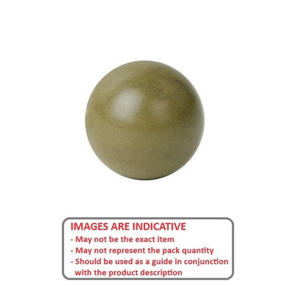 1063673 | BL-00556-TO (PK-2) --- Plastic Balls - 5.56 mm Torlon - Polyamide-imide - - Grade II Ball