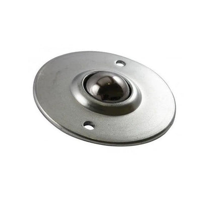 1164988 | BTU0060-010-F-SS-SL (Each) --- Flange Mount Ball Transfer Units - 54 kg - 12x46.5 mm Standard - Stainless Steel AISI 420C Rc 46-52