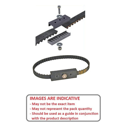 1046800 | CL-030HG-09-LD --- Timing Clamp Belts - HTD or GT (3mm) x 9 mm x 9.4 mm