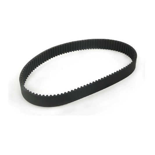 Courroie de distribution 76 dents courbées 4 mm de large - Néoprène métrique recouvert de nylon avec cordons en fibre de verre - Noir - Pas courbe GT 2 mm - MBA (lot de 1)