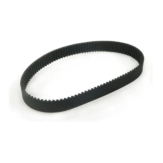 Courroie de distribution 103 dents courbées 6 mm de large - Néoprène métrique recouvert de nylon avec cordons en fibre de verre - Noir - Pas courbe GT 3 mm - MBA (lot de 1)