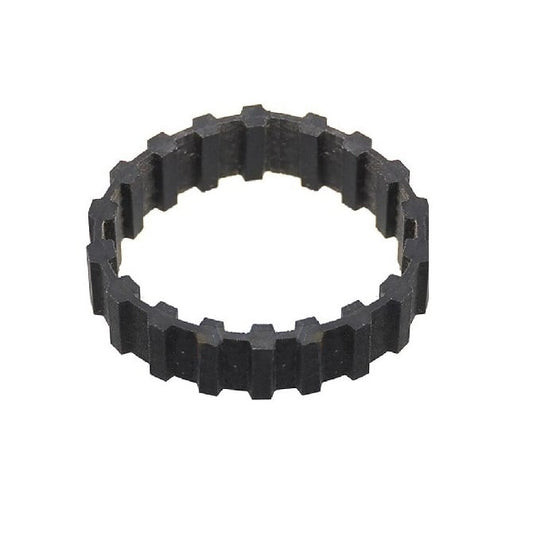 Courroie de distribution 218 dents 12,7 mm de large – Néoprène recouvert de nylon impérial avec cordons en fibre de verre – Noir – Pas trapézoïdal série L 9,525 mm (3/8") - MBA (lot de 1)