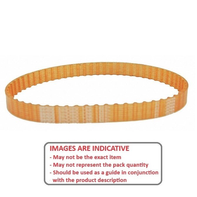 1154365 | B-050T-0040-0100-PSA (Each) --- Timing 5mm Pitch Belts - 40 tooth - 200x10 mm T5 - Polyurethane with Steel Cords Belt