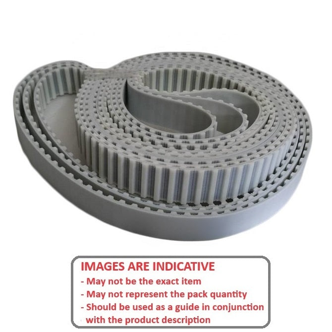 1212635 | B-MXL-0210-0048-PKG (Each) --- Inch Timing Belts - 210 tooth - 426.72x4.8 mm 2.032mm Pitch MXL - Polyurethane with Kevlar Cords Belt