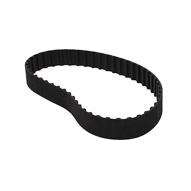 Cinghia dentata 55 denti larga 7,9 mm - Neoprene rivestito in nylon imperiale con cavi in ​​fibra di vetro - Nera - Passo trapezoidale XL da 5,08 mm (1/5 di pollice) - MBA (confezione da 1)