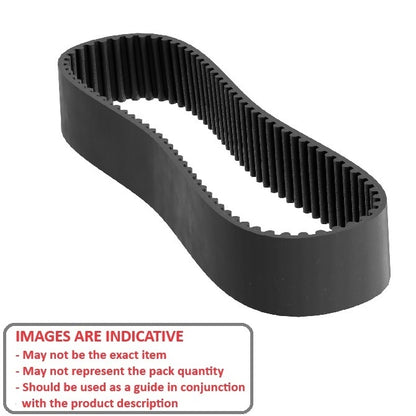 1187111 | B-030H-0093-0090-NFB (Each) --- Timing 3mm Pitch Belts - 93 tooth - 279x9 mm HTD - Nylon Covered Neoprene with Fibreglass Cords Belt