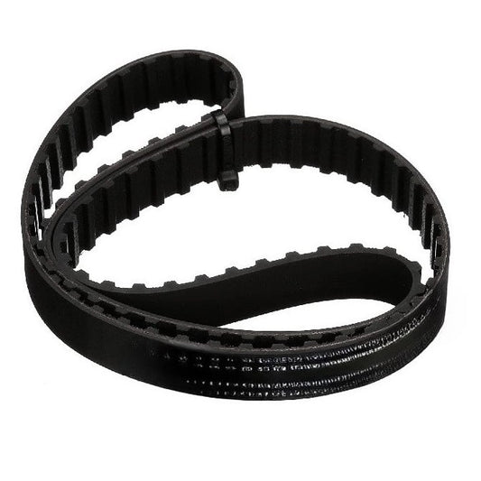 Cinghie da 95 denti larghe 19,1 mm - Neoprene rivestito in nylon imperiale con corde in fibra di vetro - Nero - Passo trapezoidale serie H da 12,7 mm (1/2 pollice) - MBA (confezione da 1)